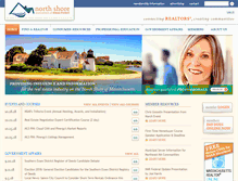 Tablet Screenshot of northshorerealtors.com